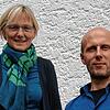 Sie stehen hinter der Hilfsaktion: Elke Luckner, evangelische Kirchengemeinderatsvorsitzende, und Michael Weber, evangelischer Pfarrer.