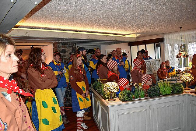 Bild 18: Fasnacht 2025: Bilder der Kindergarten- und Schülerbefreiung in Birkendorf