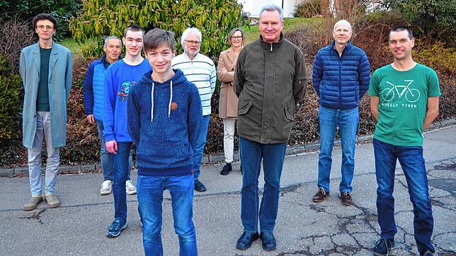 Mitglieder der Gruppierung Klimaplan Markdorf, die sich im vergangenen Jahr gegründet hat. Sie wollen den Klimaschutz vor Ort rund um ...