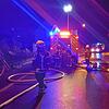 Die eingesetzten Wehrmänner der Feuerwehr konnten den Brand in der Überlinger Straße schnell löschen.
