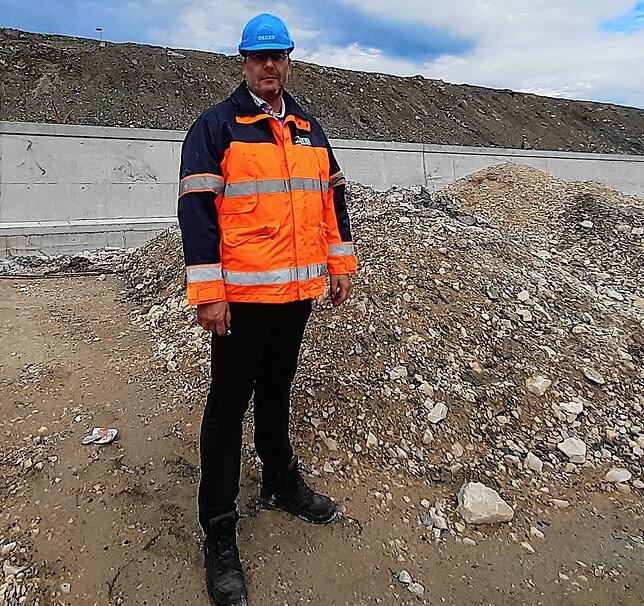 In regelmäßigen Abständen hatte Christoph Becker auf der Baustelle am Waggershauser Tunnel nach dem Rechten gesehen. Jetzt ist der ...