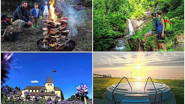 Warum in die Ferne schweifen, wenn es auch in der Region so viel zu erleben gibt? Egal ob beim Osterfeuer, einer Wanderung in die Natur ...
