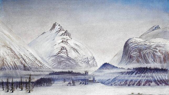 Entleerte Landschaft: Otto Dix‘ „San Gian im Winter“ (1938).