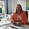 Hauptamtsleiterin Ingrid Eble sitzt an ihrem Schreibtisch im Waldshuter Rathaus. Nach 41 Jahren bei der Stadtverwaltung geht sie in den ...