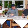 Die Vorstandschaft des FSV Rieden am Wald (von links): Simon Hepp, der erste Vorsitzende Michael Selb und der zweite Vorsitzende ...