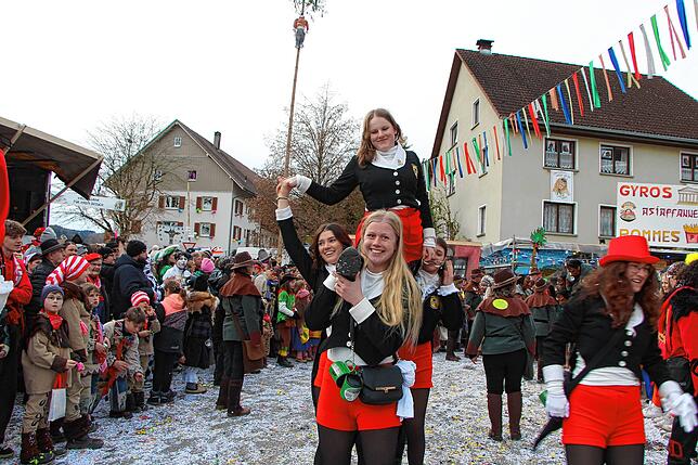 Bild 25: Kleggau-Narrentreffen: Tausende Narren begeistert vom Umzug - Bilder