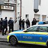 Polizeieinsatz am Dienstag in der Rielasinger Straße in Singen.
