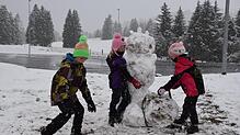 Bild : Video: Der erste Schnee im Schwarzwald ist da!