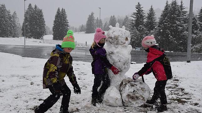 Bild : Video: Der erste Schnee im Schwarzwald ist da!