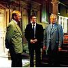 Ein Bild aus dem Jahr 1999: (von links) Regierungspräsident Hubert Wicker, Bürgermeister Frank Amann, Landrat Siegfried Tann und ...