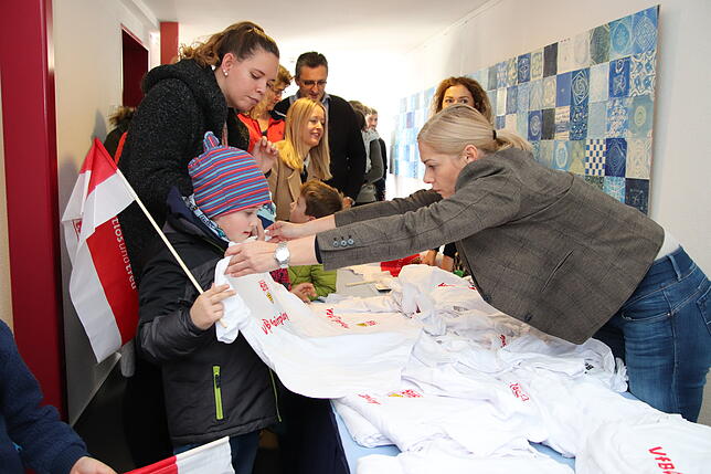 Bild 13: Bilder von der Eröffnung des Erlebnis-Parcours in der Nachsorgeklinik Tannheim