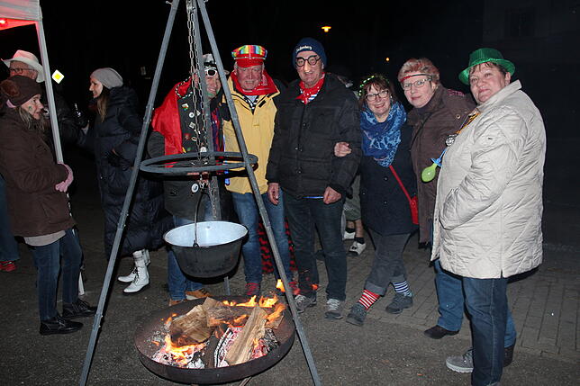 Bild 5: Bilder vom Nachtumzug zum 44. Jubiläum der Narrenzunft Hochemmingen