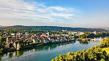 Im schweizerischen Rheinfelden steigt die Zahl der Arbeitsplätze deutlich stärker als die der Einwohner. Foto: Tourismus Rheinfelden