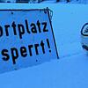 Aufgrund der jüngsten Schneefälle kann die Oberliga-Partie zwischen dem FC 08 Villingen und dem SSV Reutlingen nicht ausgetragen werden.