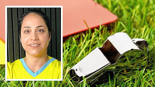Mahila Behresi nahm am ersten wegen Corona online durchgeführten Neulingslehrgang für Schiedsrichter teil.