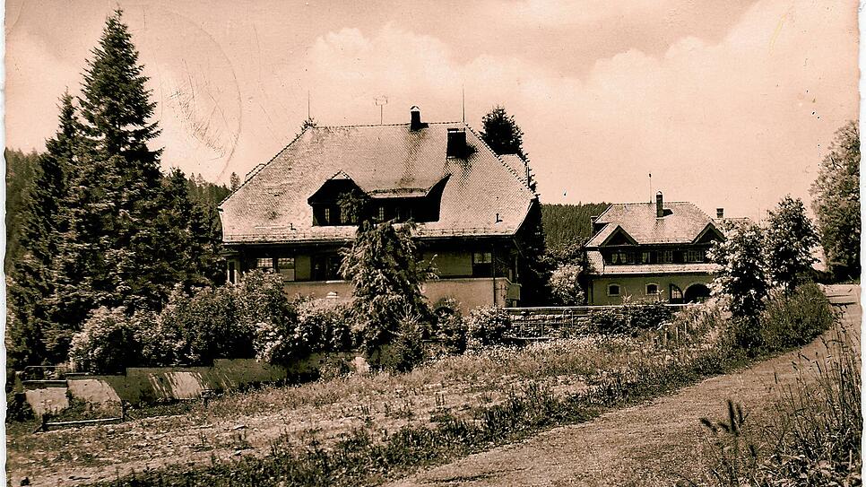 Das Haus &bdquo;Westfalia&ldquo; in St. Blasien &ndash; es war eines von drei Kinderkurheimen dort.
