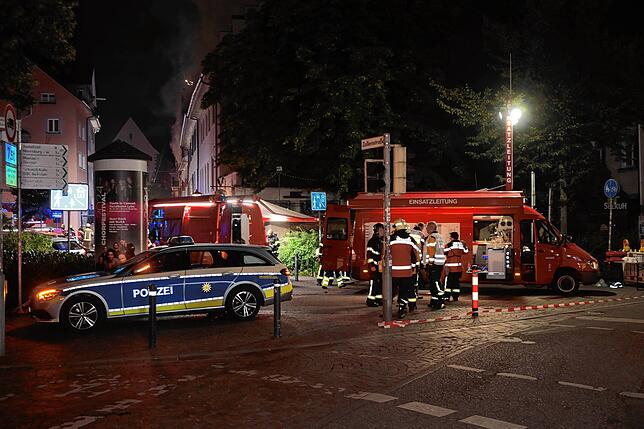 Bild 7: Großbrand in der Konstanzer Altstadt: Bilder vom größten Feuerwehreinsatz seit Jahren