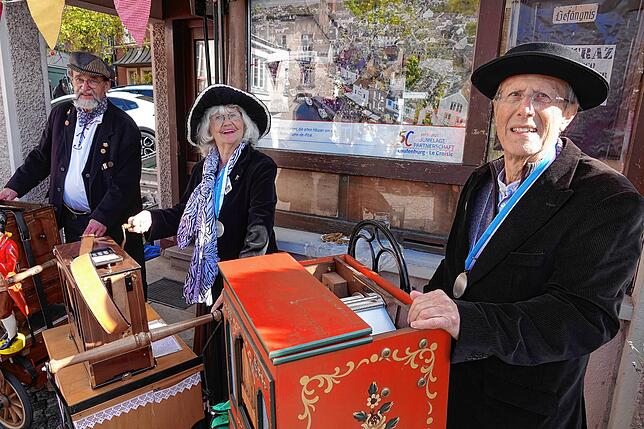 Am Sonntag, 13. Oktober, werden die Drehorgelspieler in Laufenburg erwartet. Dann ist neben der Hela auch Apfelmarkt.
