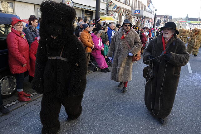 Bild 22: Bilder vom großen Fasnet Samschdig-Umzug der Poppele-Zunft (1)
