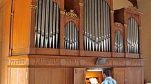 Die Merklin-Orgel in der Dossenbacher Pelagius-Kirche ist sanierungsbedürftig. 210.000¦Euro sind dafür im Haushalt für das Jahr 2025 ...