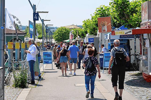 Bild 20: Maritimes Flair in Konstanz! Hier gibt's die ersten Bilder von der Bodenseewoche 2025