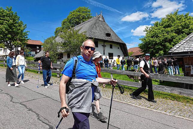 Bild 20: 180 Teilnehmer beim 42-Kilometer-Wandermarathon: Das sind die Bilder