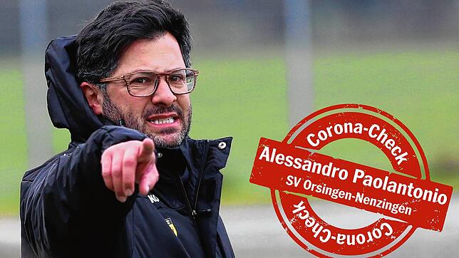 Bild : Der Corona-Check: Alessandro Paolantonio zur Lage beim SV Orsingen-Nenzingen