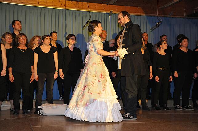 John Newton (Andreas Dicherhof) und seine Polly (Claudia Grolm) bei "Amazing Grace".
