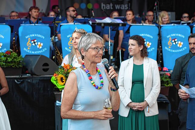 Bild 33: Bilder vom Weinfest Konstanz 2024: Feiern auf dem Stephansplatz
