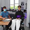 Jannis Pagels (rechts) mit Tino Freudenberg im Mai 2021: Freudenberg ist bereits von Anfang an Teil des Assistenzteams. Er und Jannis ...