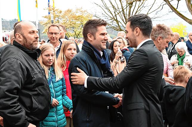 Bild 29: Bilder vom Wahlsieg von Christoph Stolz bei der Bürgermeisterwahl in Bodman-Ludwigshafen (2)