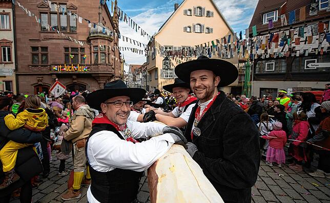Bild 6: Bilder vom Schmotzigen Dunschdig in Meßkirch (Teil 3/3)