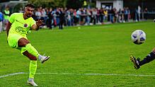 Marcel Simsek vom Türk. SV Singen (Landesliga 3) hat es in unsere Auswahl der Top-Tore der Woche geschafft.