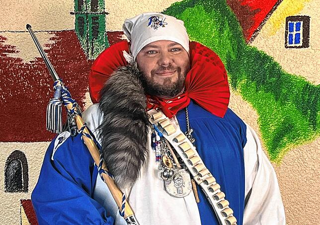 Jörg Uhrig, Tambour Trommlerzug der Glonki-Gilde, hofft, dass sich zum 90-jährigen Bestehen des Trommlerzugs noch ein Stüble für die ...