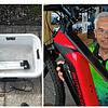In Vöhrenbach brannte kürzlich der Akku eines E-Bikes (links): Doch wie häufig kommt das vor? Und wie reagiert man in einem solchen ...