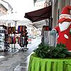 Eine leere Münsterstraße im Dezember: Den Überlinger Einzelhändlern steht ein Weihnachtsgeschäft mit ungewissem Ausgang bevor.