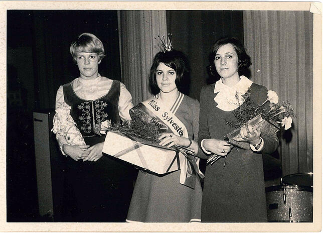 Toni Droxner gewann im Jahr 1968 die Misswahl im Adler. Bild: Privat