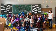 Das sind die Schüler der Klasse 1a von der Konstanzer Grundschule im Wallgut. Klassenlehrerin Emily Wickersheim freut sich auf den ...