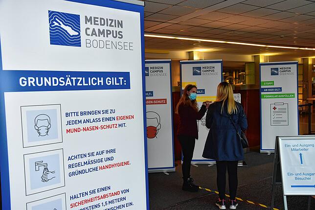 Seit Monaten bestimmt die Corona-Pandemie das Geschehen im Klinikum Friedrichshafen.