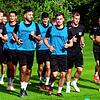 Die Spieler des FC 08 Villingen absolvierten am Montagabend ihre erste Trainingseinheit in der Vorbereitung auf die Saison 2023/24.