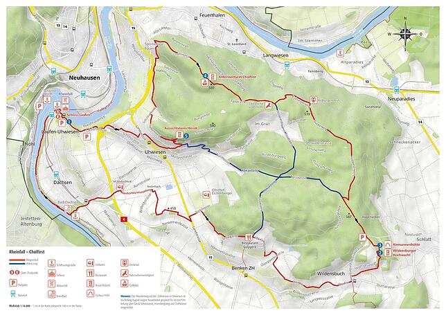 Wandertour Rheinfall Wandertour Rheinfall