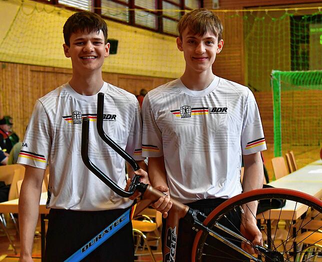 Bild 2: Mika Schrott und Lukas Stocker vom RSV Wallbach werden Zweiter beim U19-Turnier &ndash; wir haben Bilder!