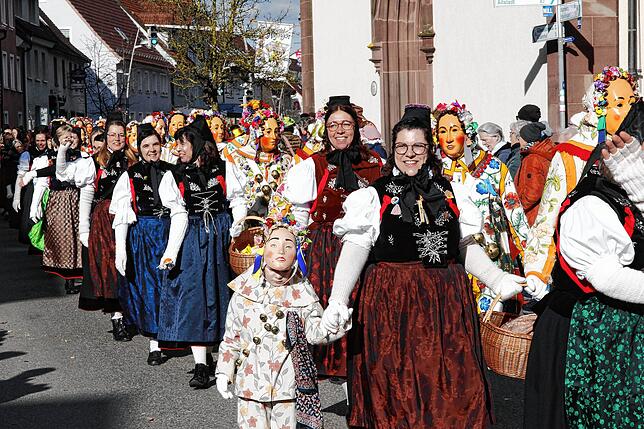 Bild 9: So schön war der große Hanselumzug am Fasnetdienstag in Hüfingen &ndash; Teil 1