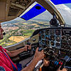 Pilot Markus Duwe ist unterwegs mit dem Hagelflieger &ndash; hier ein Archivbild.