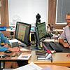 Vorbereitungen: Realschullehrerin Bettina Philipp und der neue Konrektor Patrick Siebler planen das neue Schuljahr für die Realschule in ...