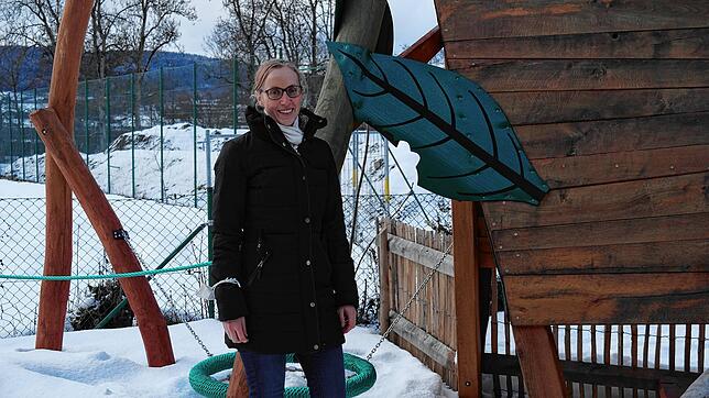 Sie ist Kindheitspädagogin im katholischen Kindergarten St.&nbsp;Martin in Oberteuringen: Sina Wunsch hat im Juni 2021 die Leitung ...