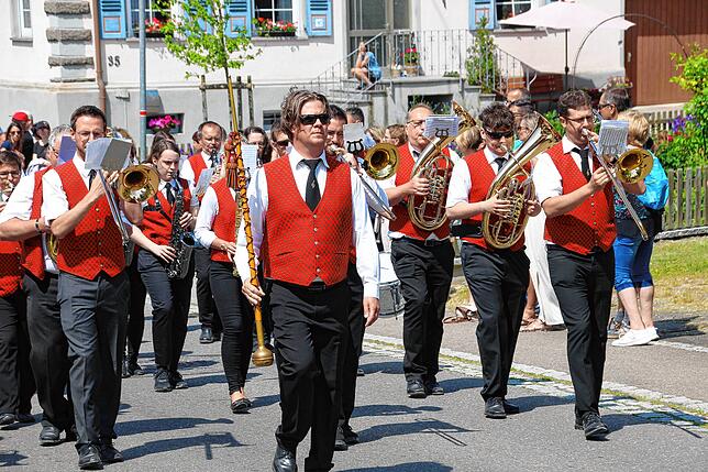 Bild 4: Bilder vom Bezirksmusikfest des Musikvereins Rast
