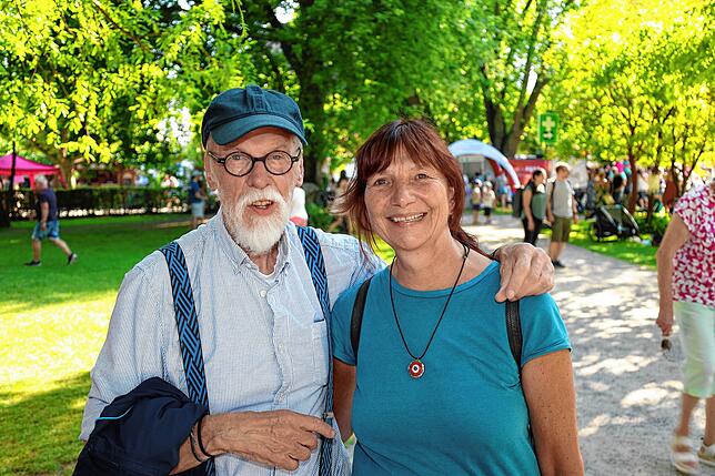 Bild 23: Gut gelaunt und gesellig am Bodensee - so endet das Stadt-gartenfest 2025