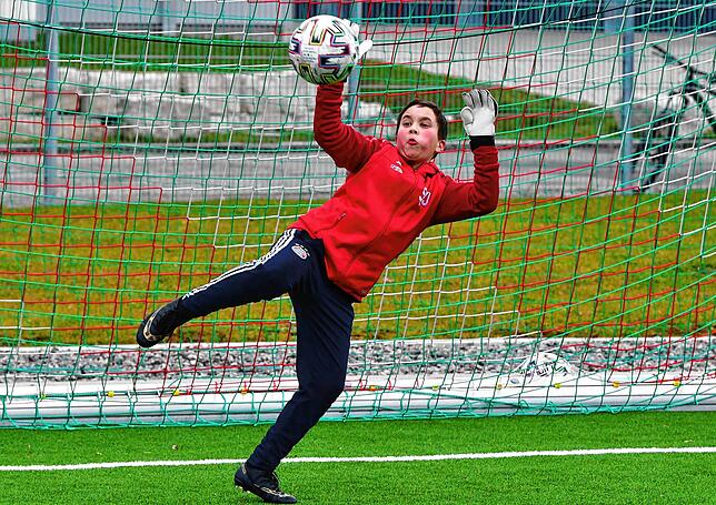 Bild 28: Eindrücke vom Training der E-Junioren des SV Jestetten nach der Corona-Pause