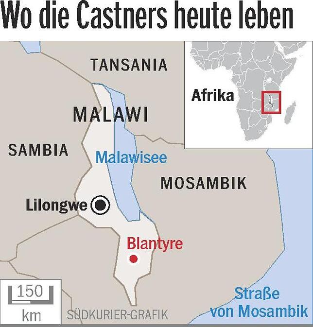 Bild 1: Familie Castner aus Markdorf über ihren Alltag in Malawi